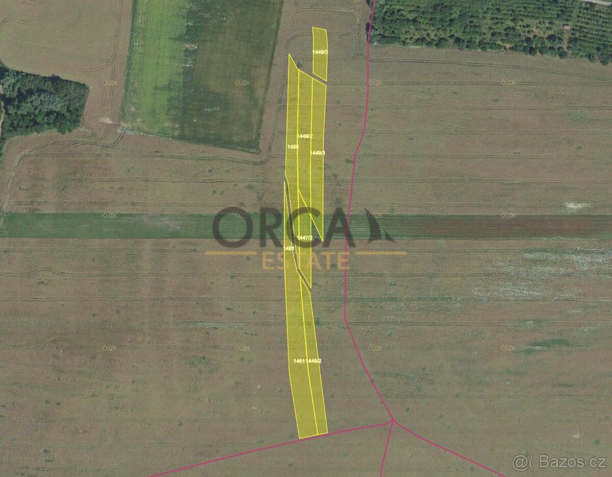 Zemědělské pozemky, Osvětimany, 687 42, 73 m²