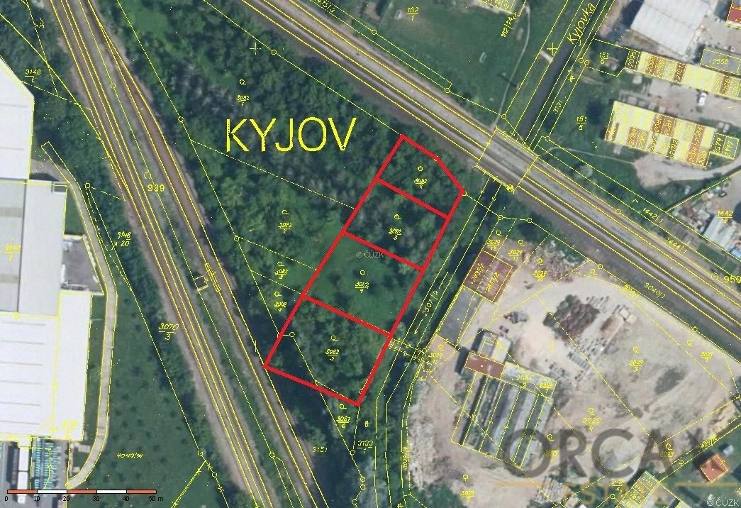 Prodej pozemek - Kyjov, 697 01, 2 459 m²