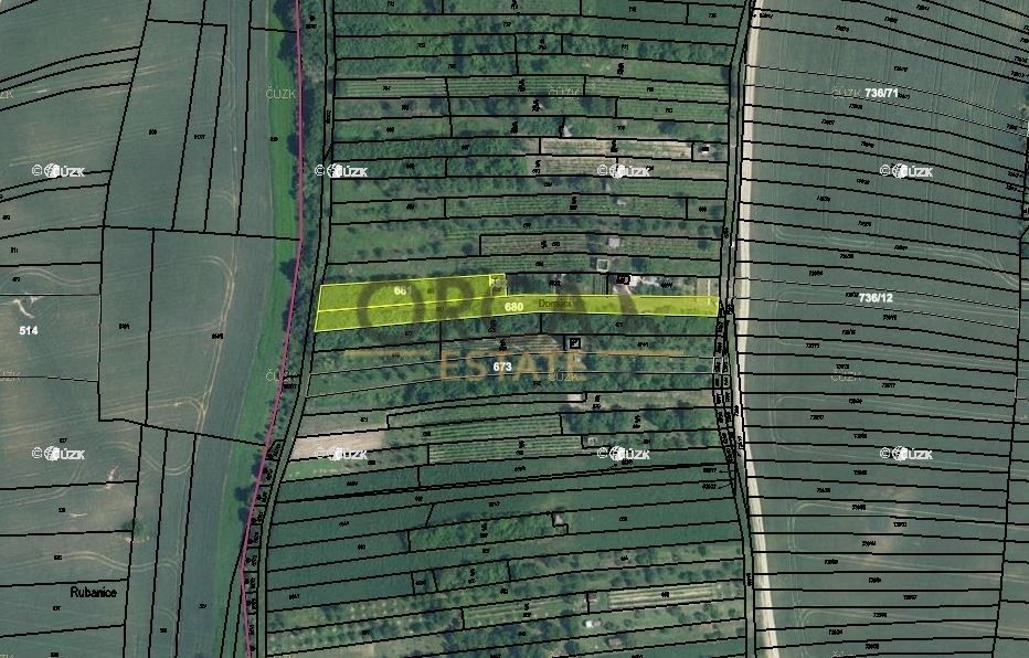 Prodej zahrada - Kyjov, 697 01