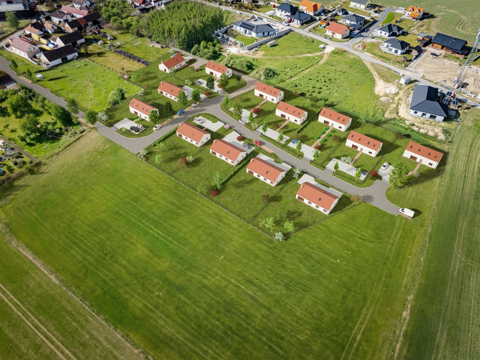 Pozemek pro bydlení, 849 m²