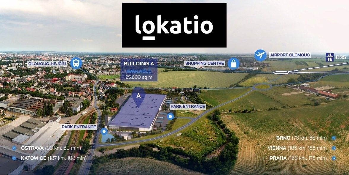 Výrobní prostory · 25 800 m² · Olomouc - 3