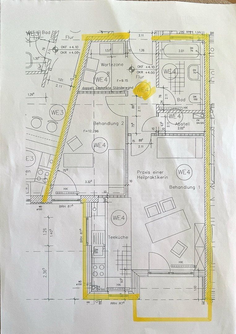 Kanceláře, Thomasstraße 2b, , Severní Porýní-Vestfálsko, 65 m² - 1