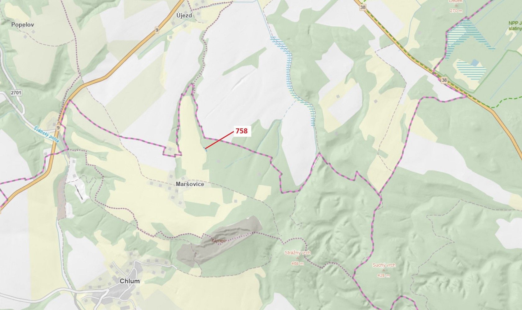 Pozemek · Chlum, okres Česká Lípa, Liberecký kraj - 1