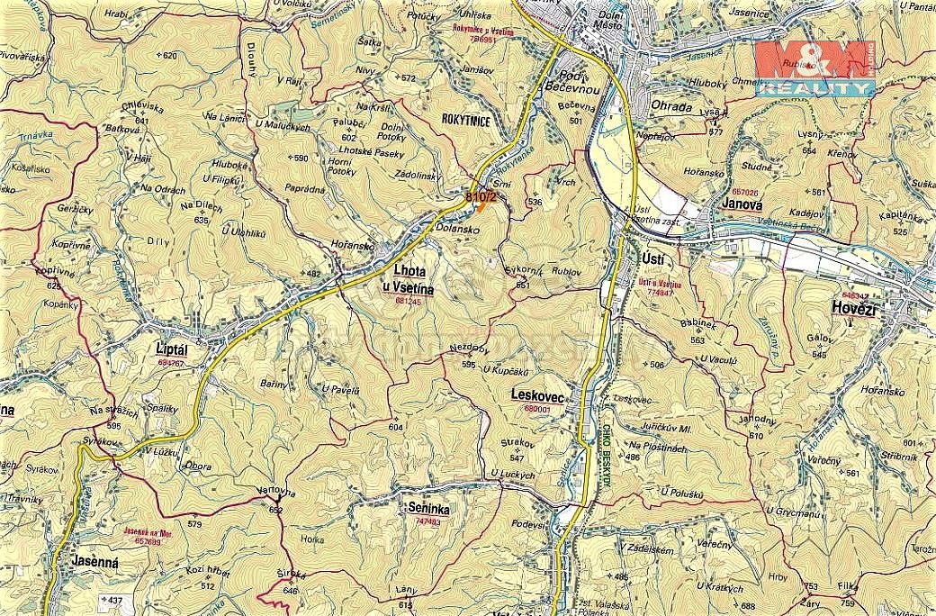 Prodej les - Lhota u Vsetína, okres Vsetín, Zlínský kraj - 5