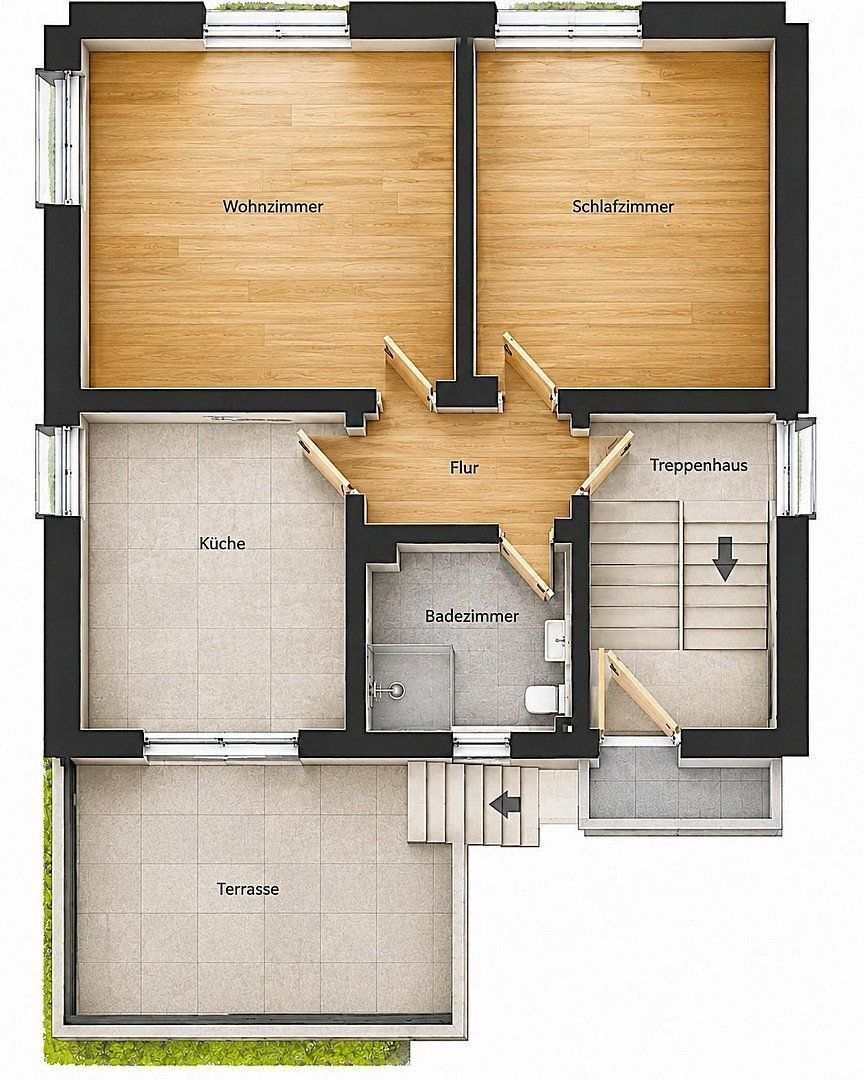 Rodinné domy, , Hessen, 171 m² - 2