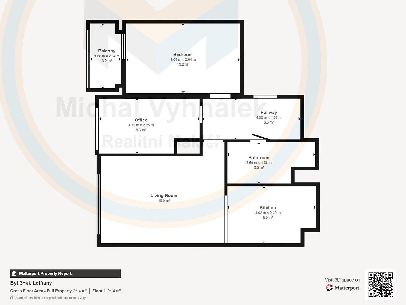 Prodej byt 3+kk - Letovská, Praha 9 - Letňany, 71 m² - 5