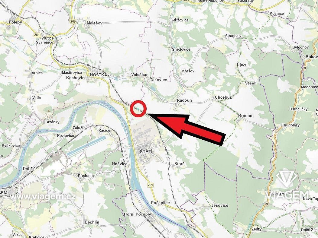 Prodej zahrada - Štětí, okres Litoměřice, Ústecký kraj - 2