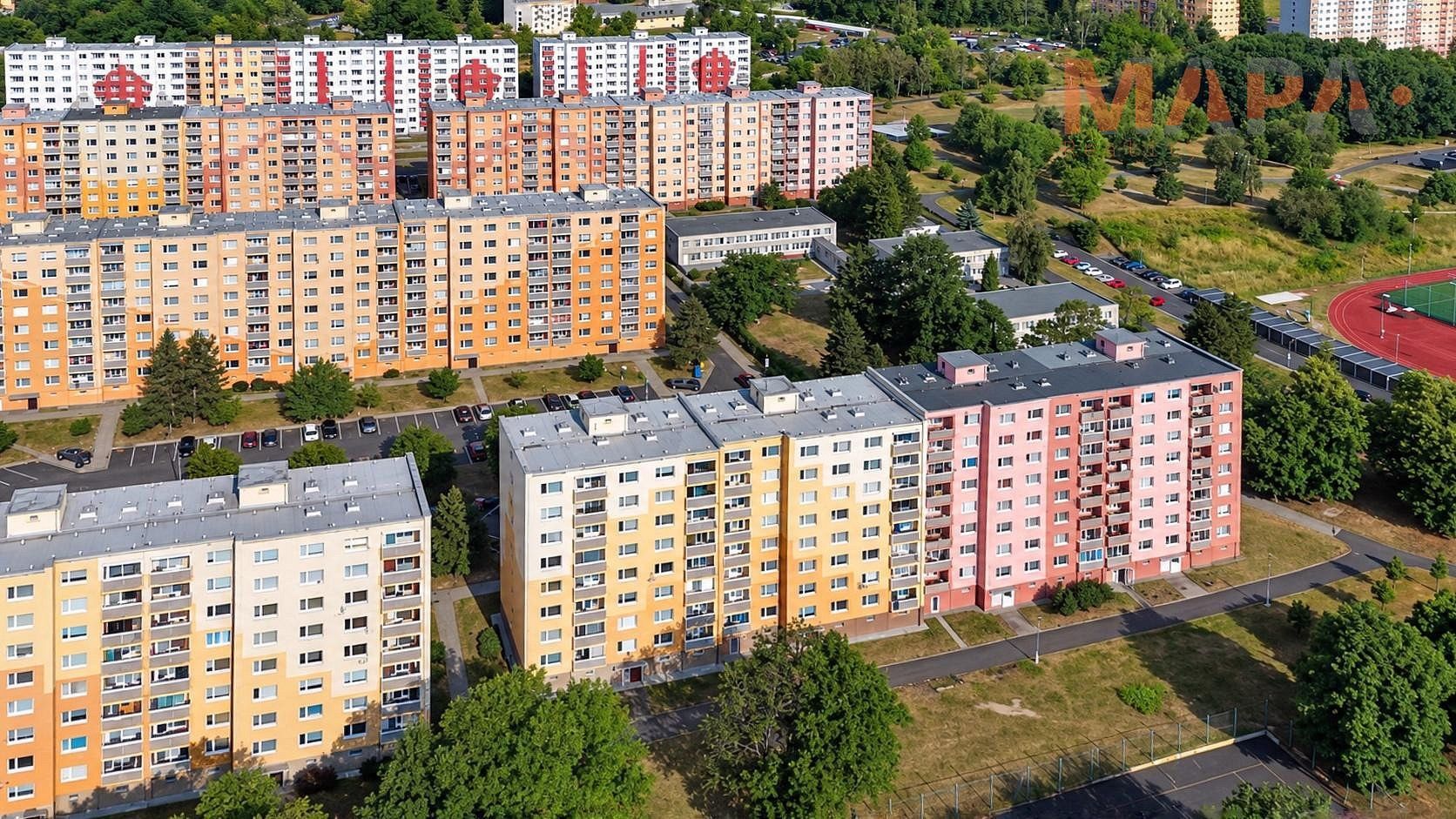 Prodej byt 2+1 - Na Borku, Jirkov, okres Chomutov, 60 m² - 5