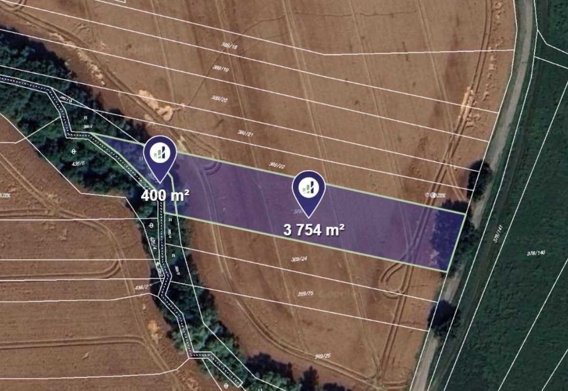 Zemědělské pozemky, Zámrsky, 4 154 m²