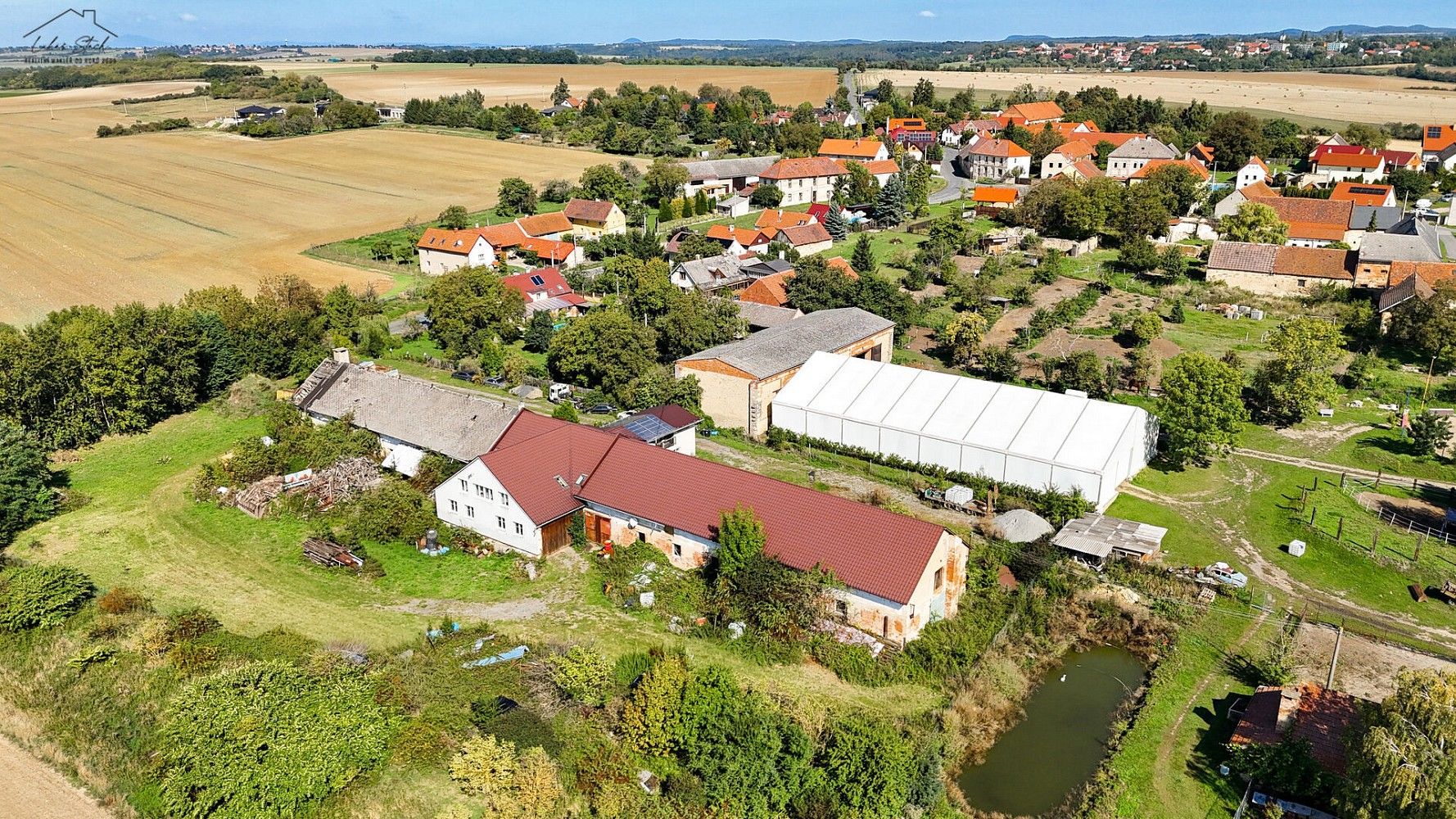 Komerční pozemek · Střemy - Jenichov, okres Mělník - 3
