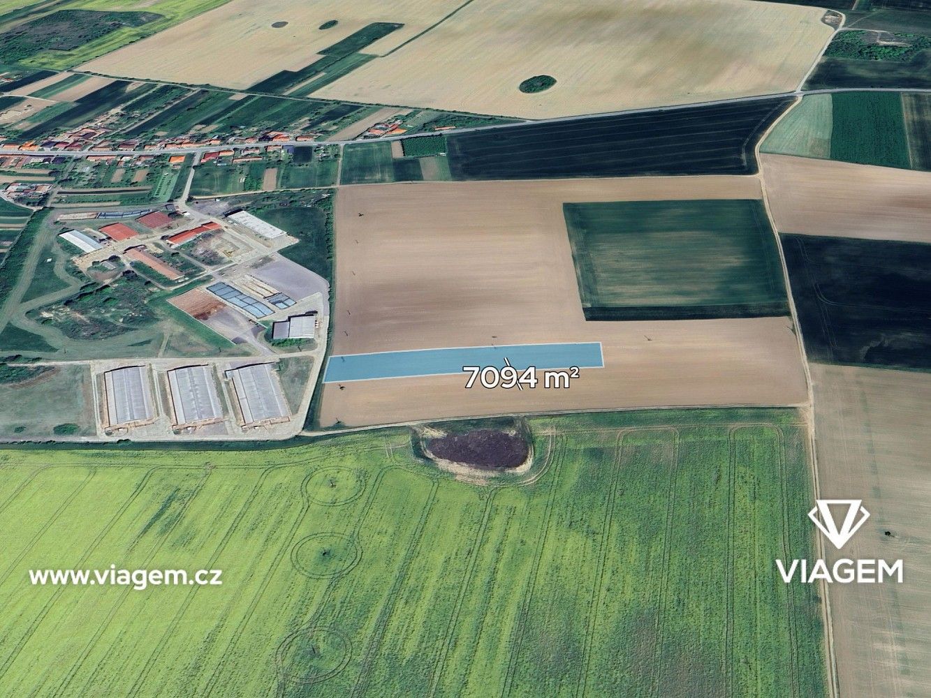 Zemědělský pozemek, 591 m²