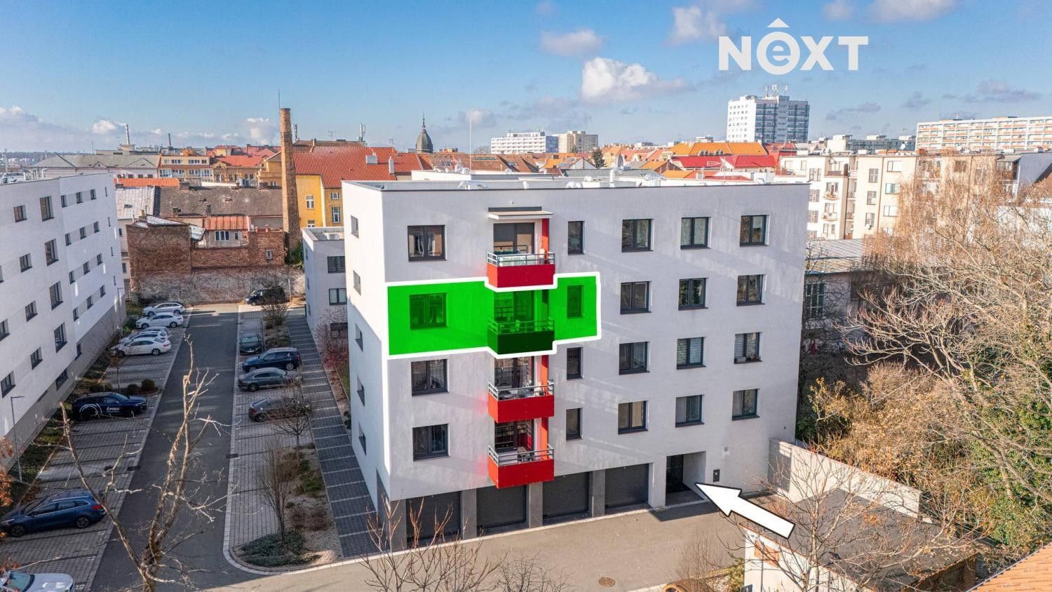 Pronájem byt 3+kk - Bratranců Veverkových, Pardubice, 69 m²