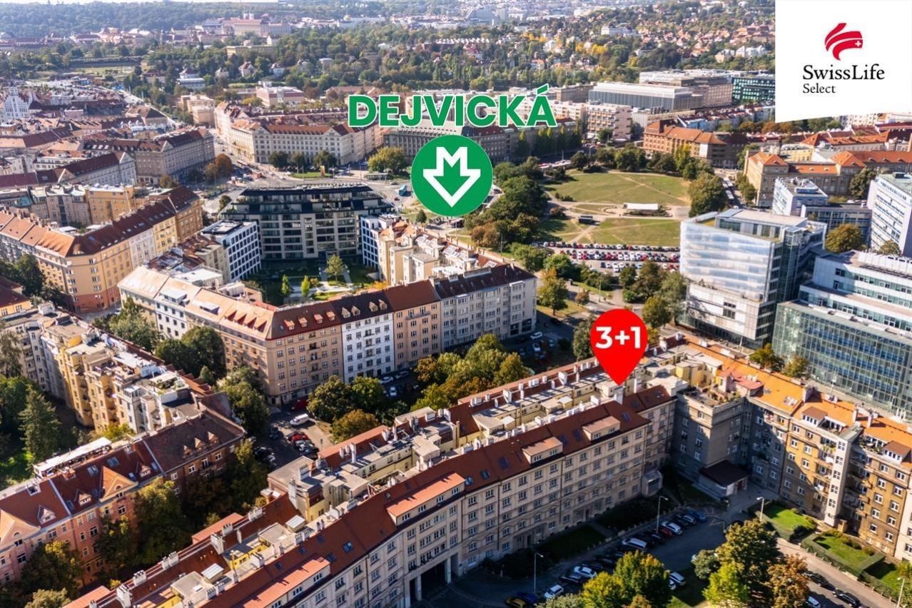3+1, Rooseveltova, Praha Bubeneč, 72 m² - 2
