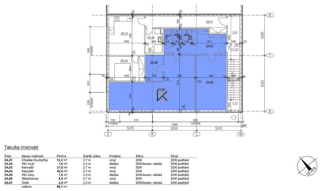 Kancelář · 88 m² · Lázně Toušeň, okres Praha-východ, Středočeský kraj - 4