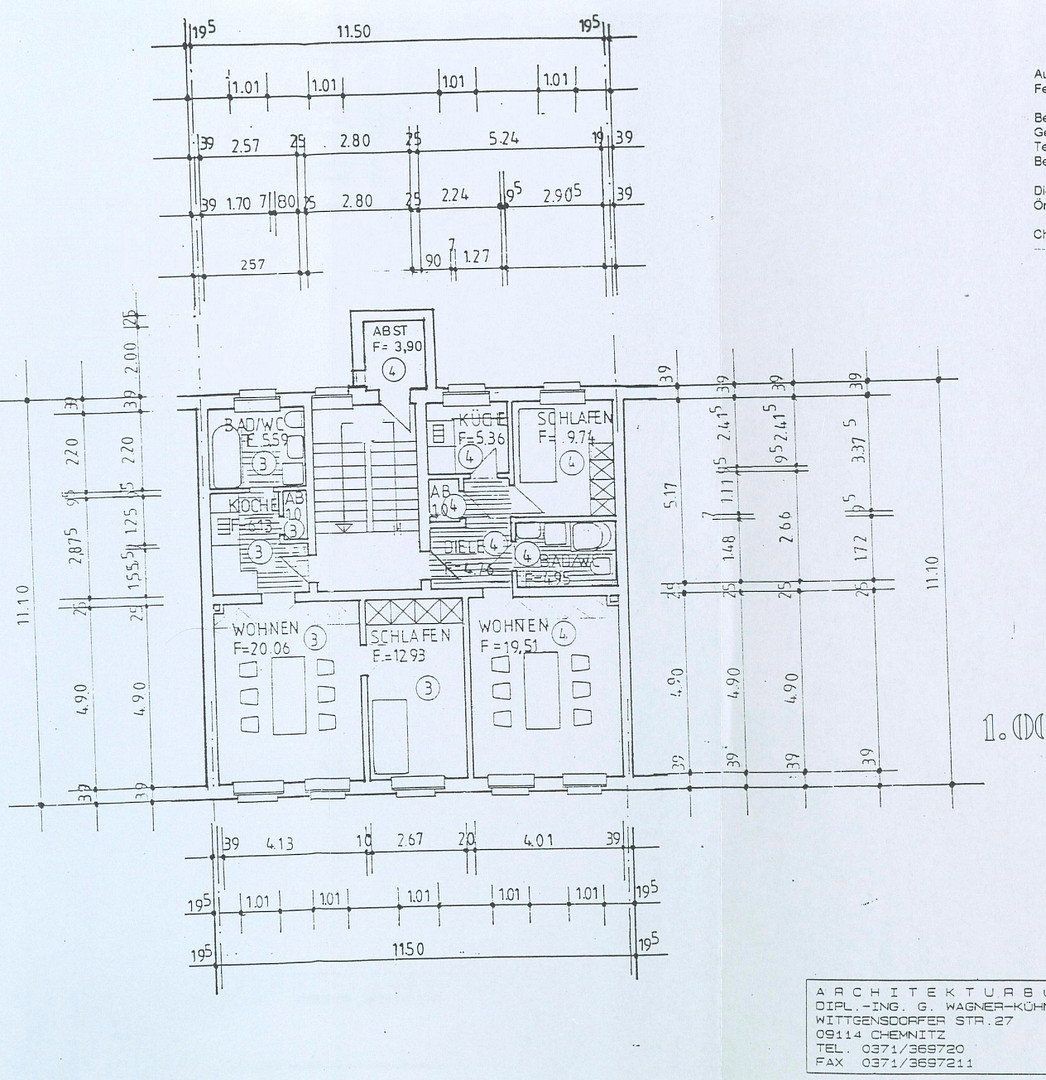 Prodej byt - Chemnitz Gablenz Sachsen 09126, 130 m² - 5