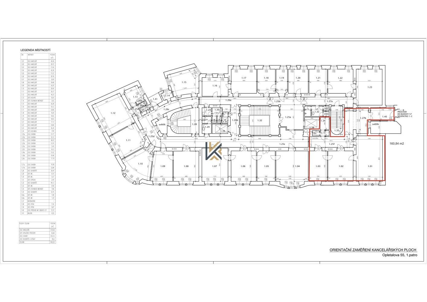 Kancelář · 160 m² · Praha - Nové Město, okres Praha 1, Hlavní město Praha - 3