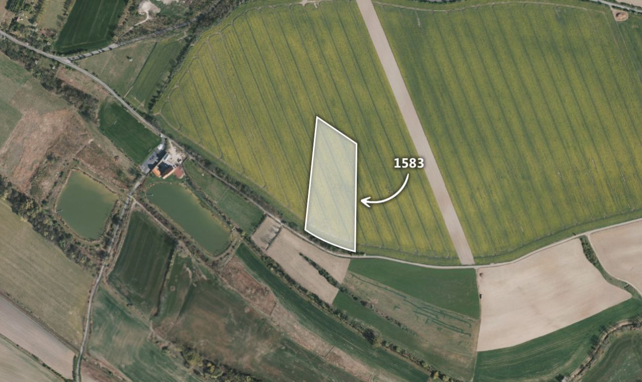 Prodej zemědělský pozemek - Byšice, 13 180 m²