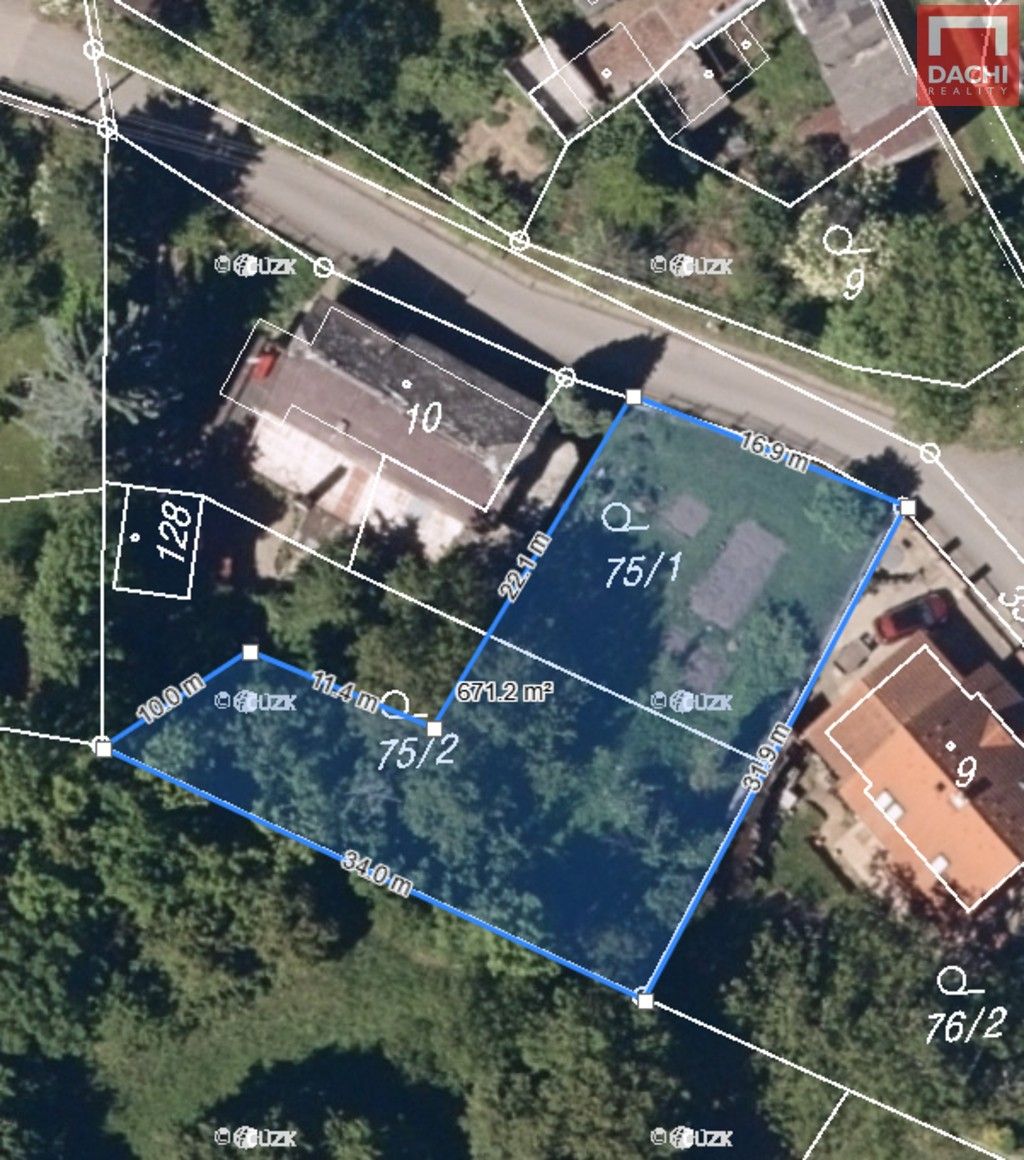 Prodej pozemek pro bydlení - Přestavlky, 650 m²