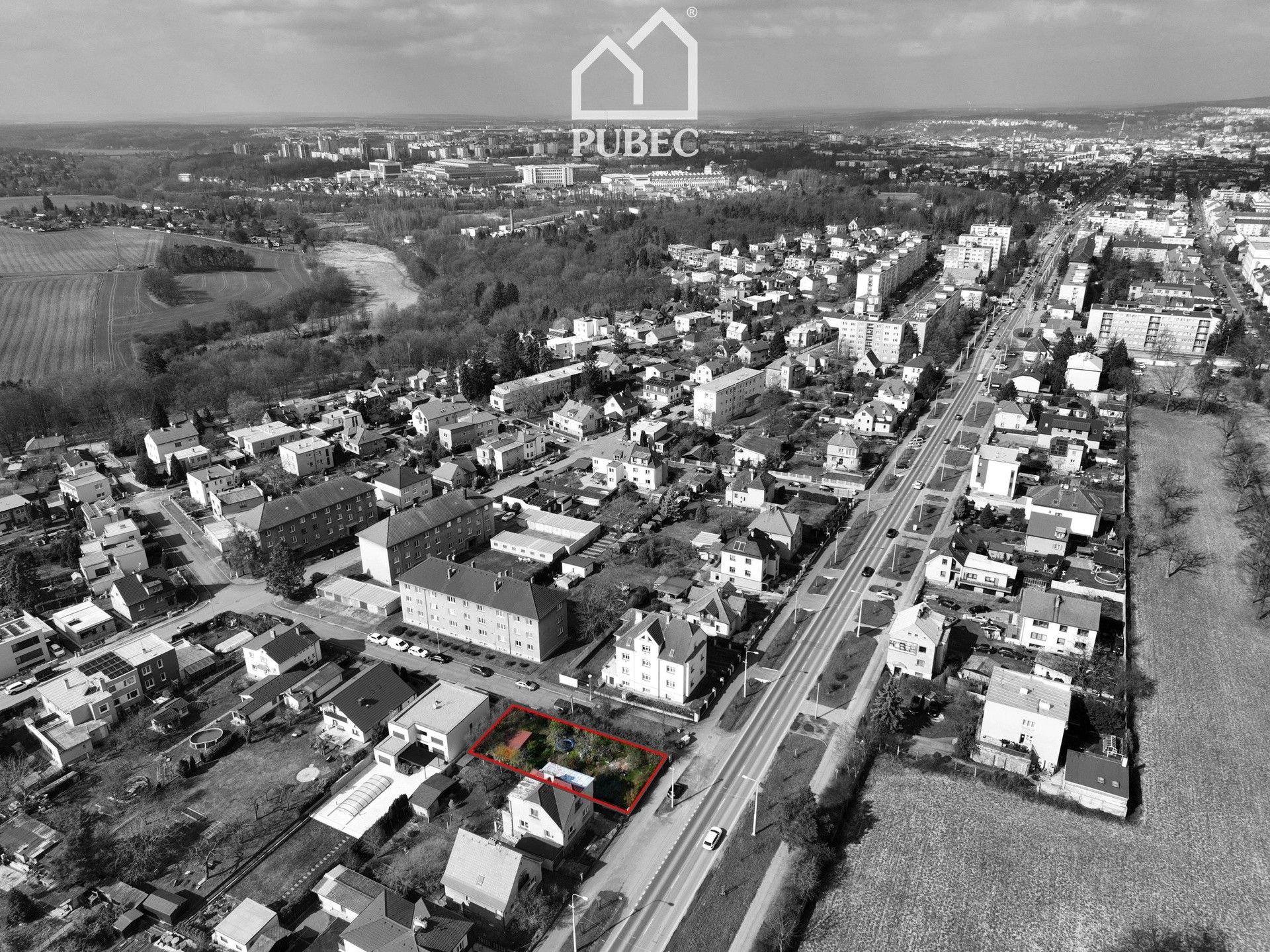 Prodej pozemek pro bydlení - Nepomucká, Černice, Plzeň, 492 m²