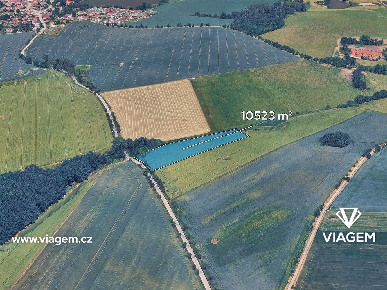 Zemědělské pozemky, Dříteň, okres České Budějovice - 1