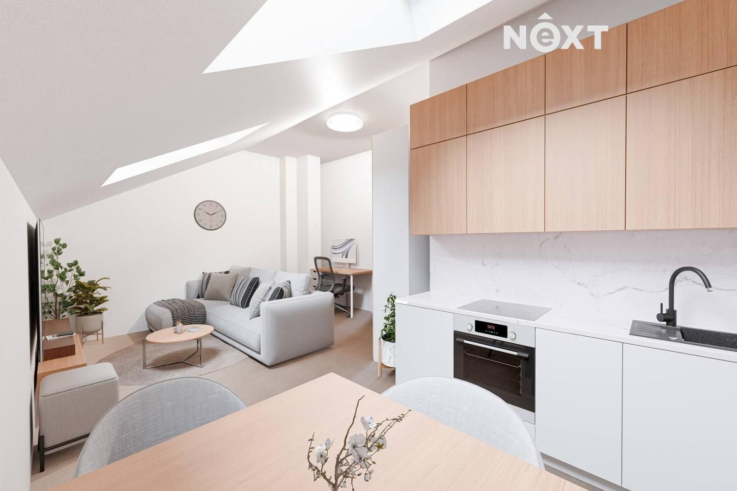 1+kk, Kolmá, Praha, 27 m²