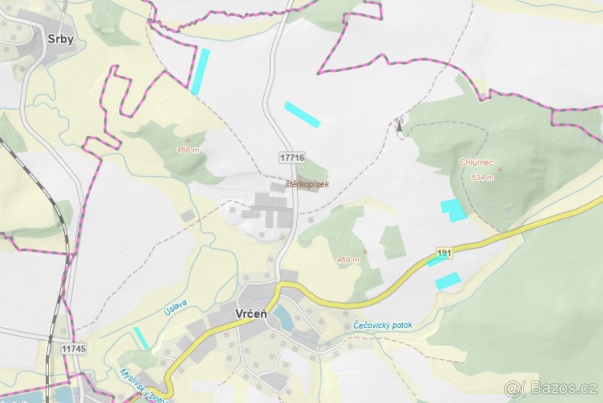 Pozemky pro bydlení, Vrčeň, 335 41