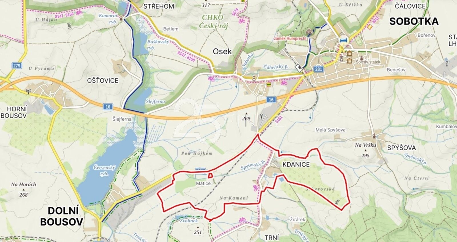 Zemědělský pozemek, 5 536 m²