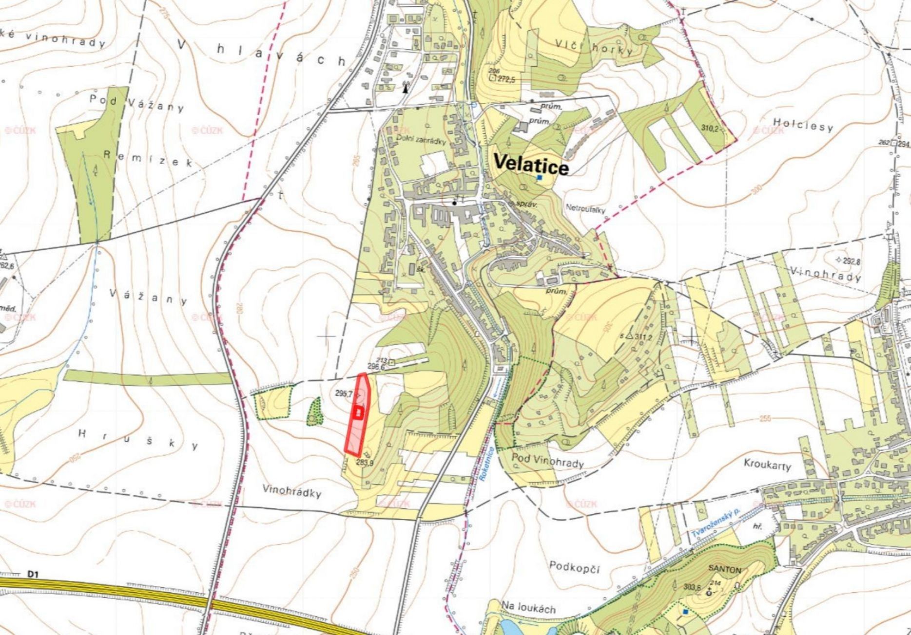 Prodej zemědělský pozemek - Velatice