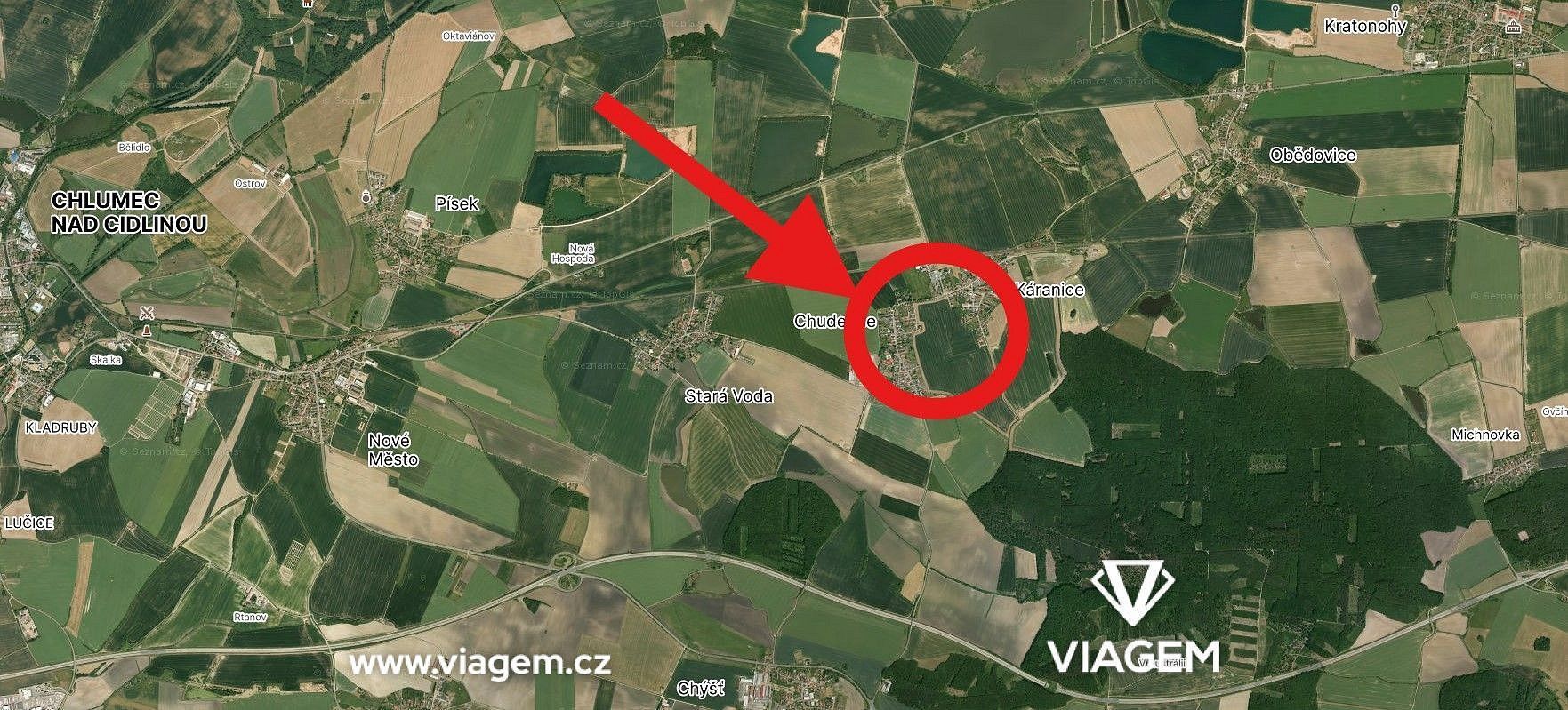 Zemědělský pozemek · Chudeřice, okres Hradec Králové - 3