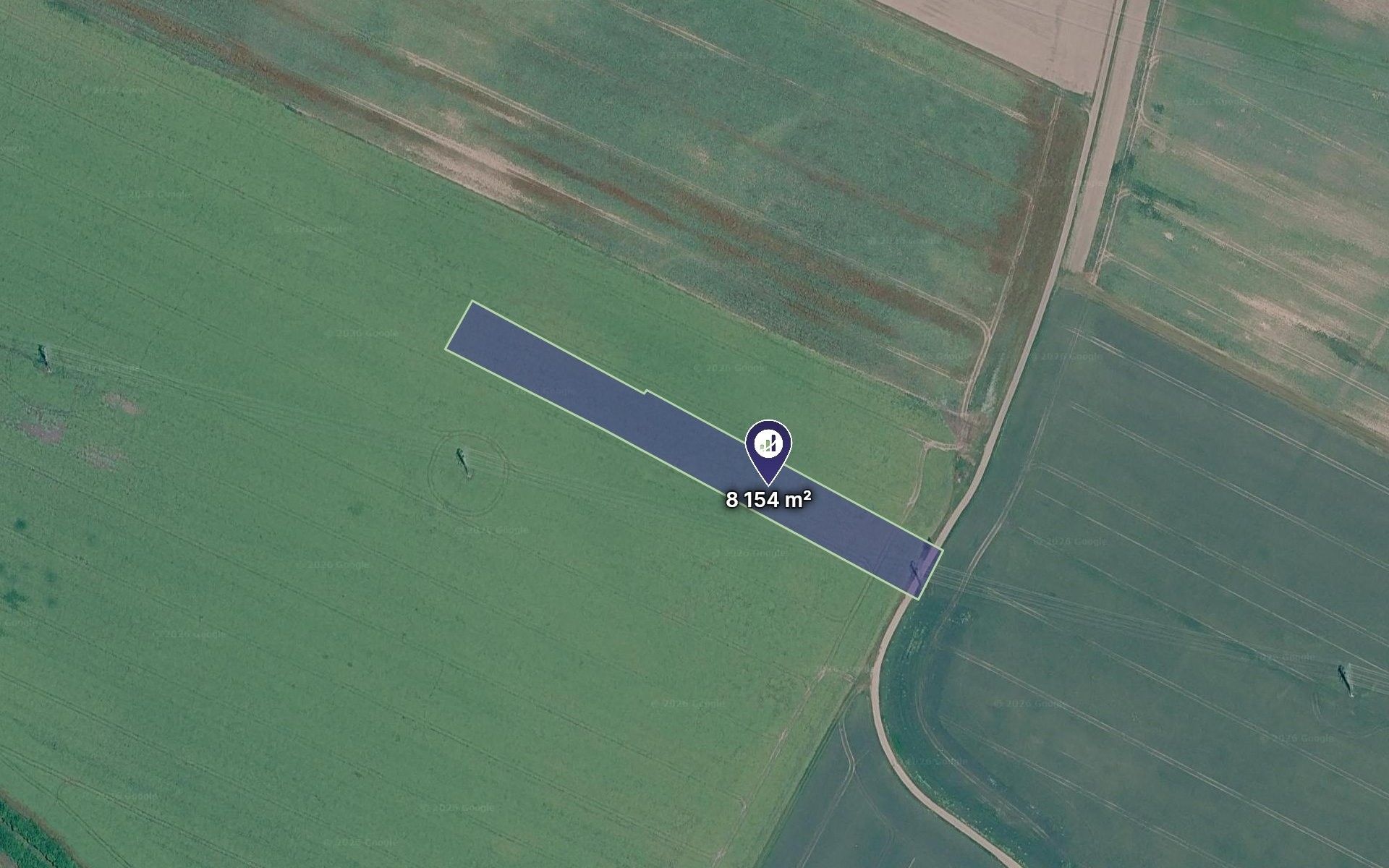 Zemědělské pozemky, Pečky, 989 m² - 2