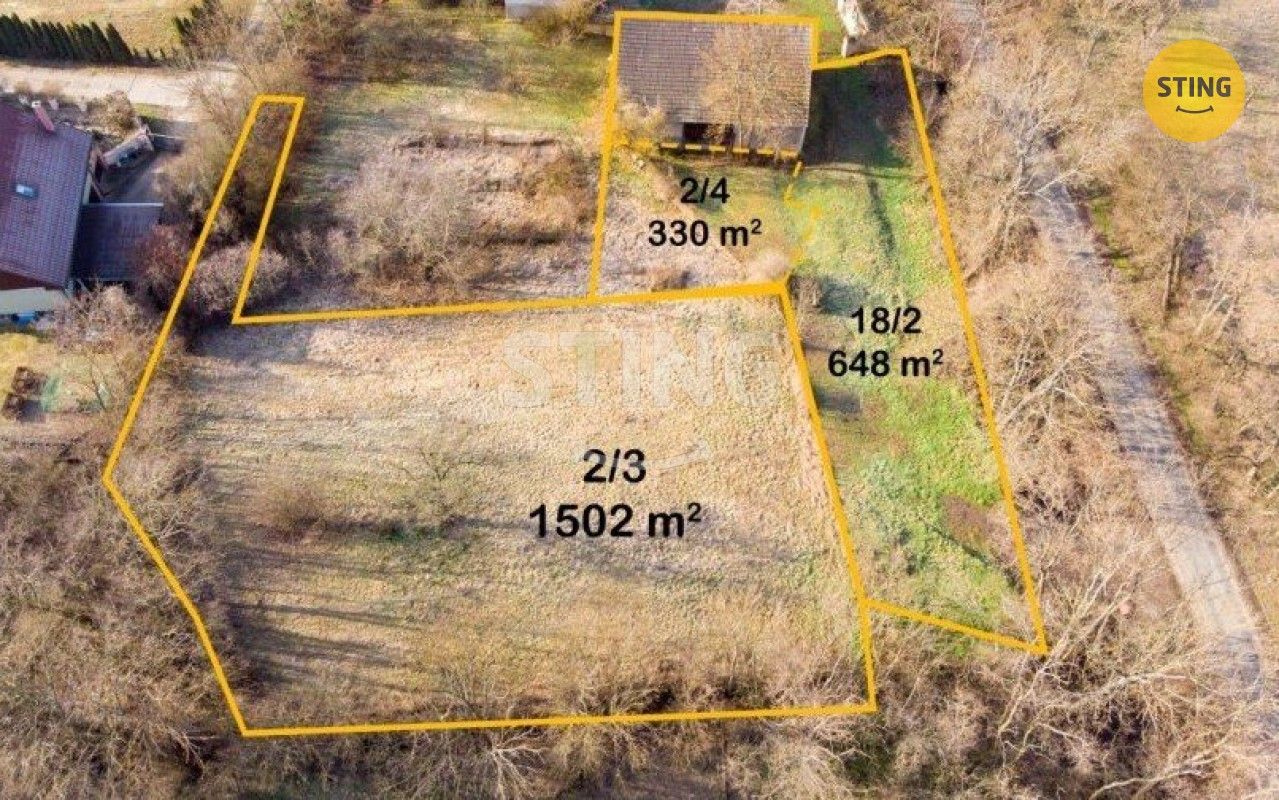 Pozemky pro bydlení, Záboří, Kly, 2 480 m²