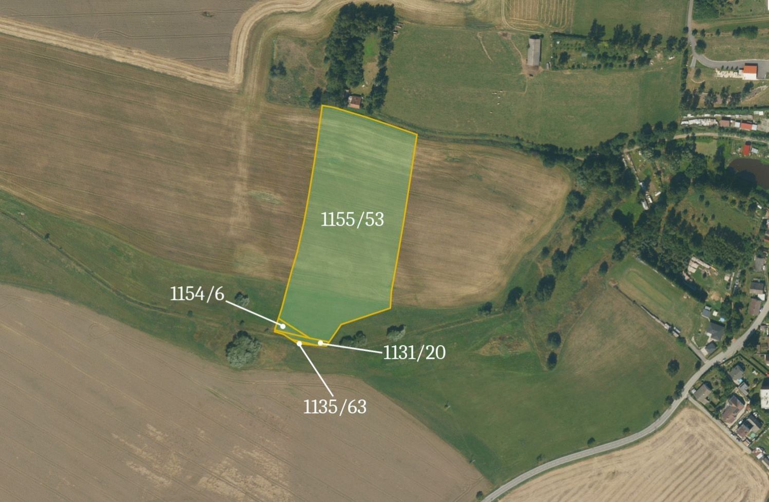Zemědělské pozemky, Stonařov, 10 464 m²