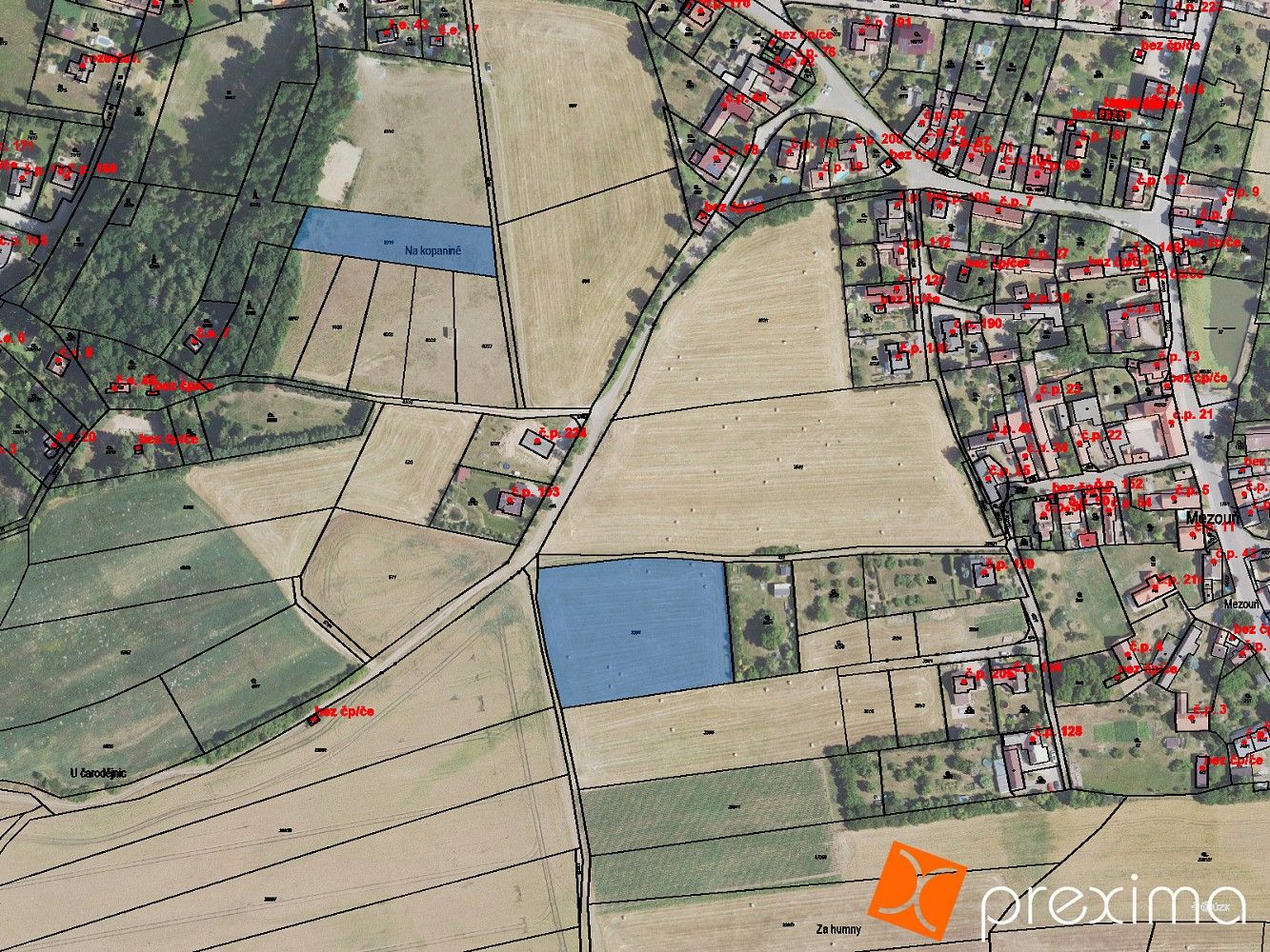 Pozemek pro bydlení, 2 093 m²