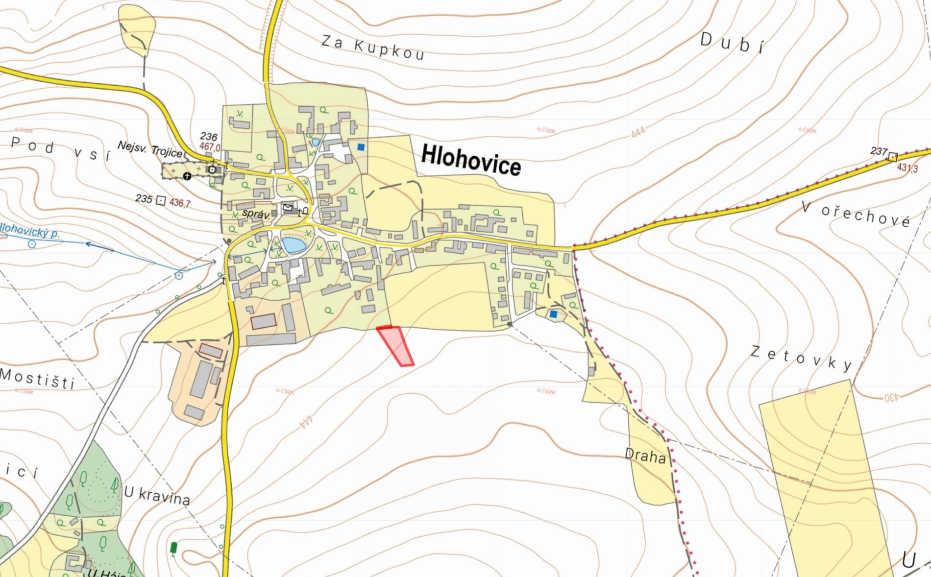 Zemědělský pozemek · Hlohovice - 2
