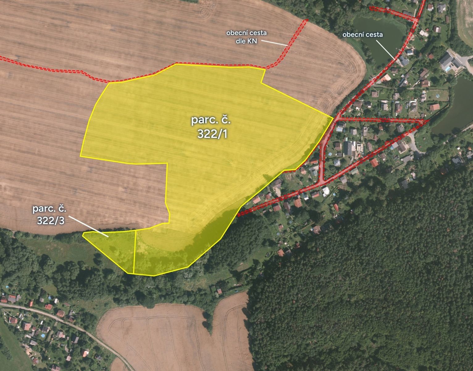 Zemědělské pozemky, Čisovice