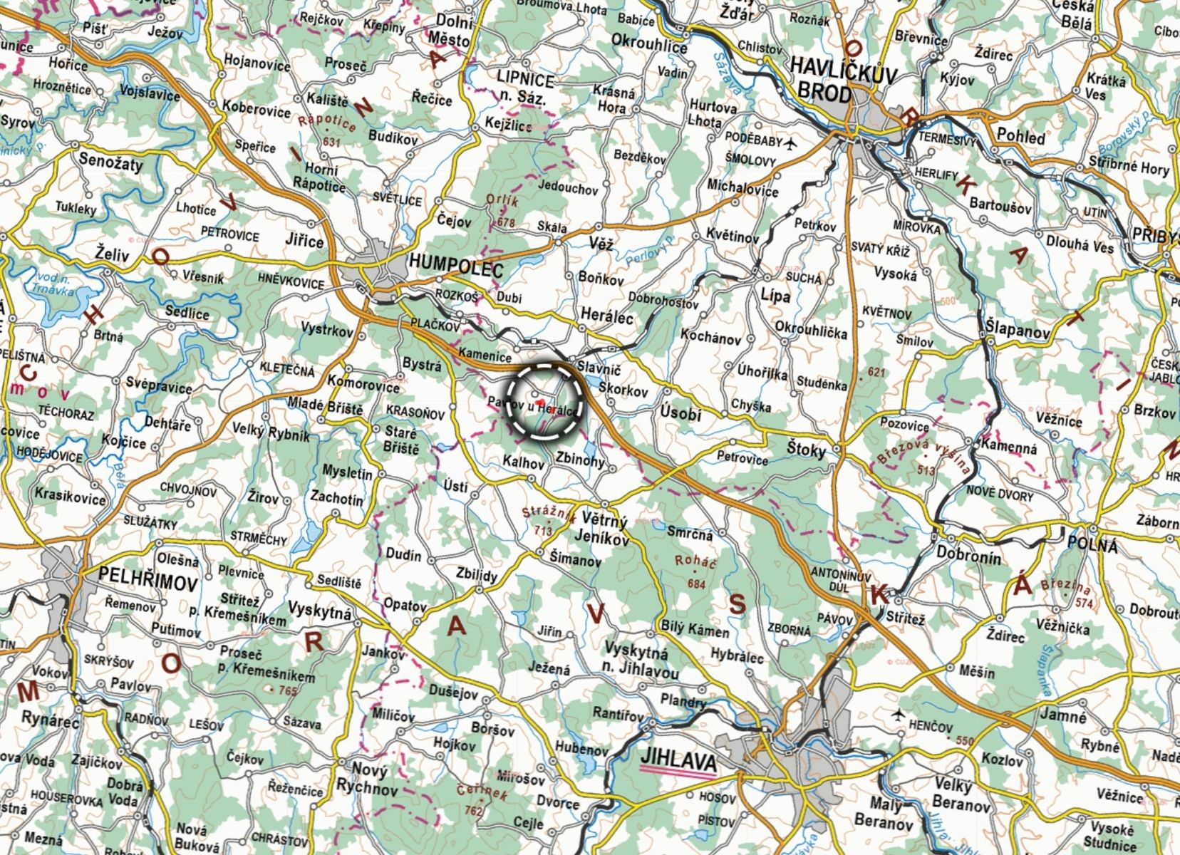 Prodej louka - Herálec Pavlov u Herálce - 2