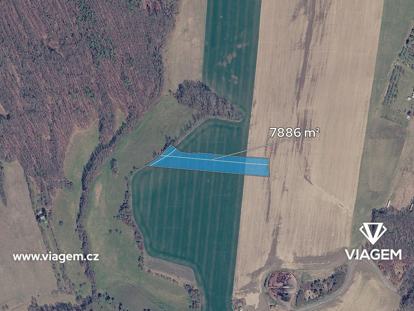 Prodej zemědělský pozemek - Dobrkovice, okres Zlín, Zlínský kraj - 2