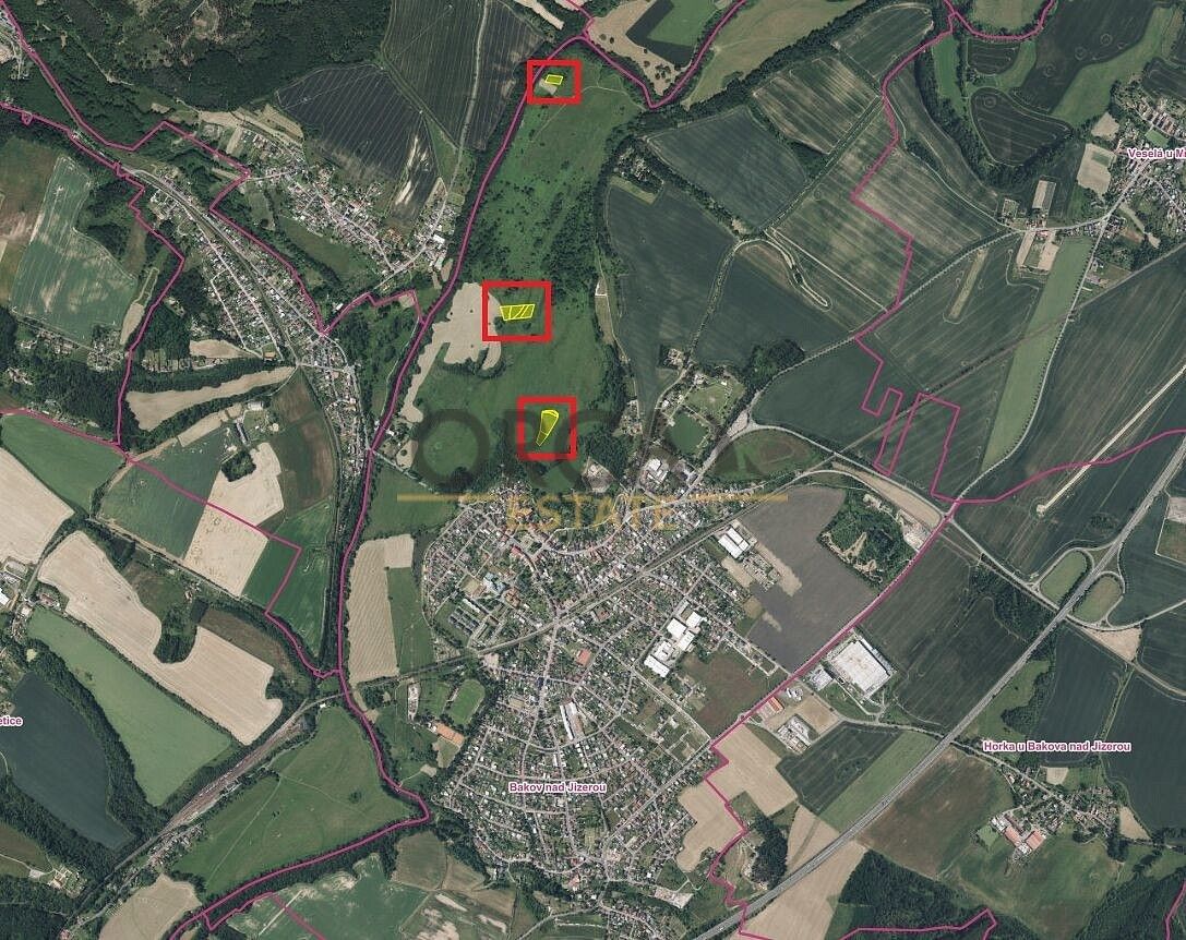 Prodej louka - Bakov nad Jizerou, okres Mladá Boleslav, Středočeský kraj - 1
