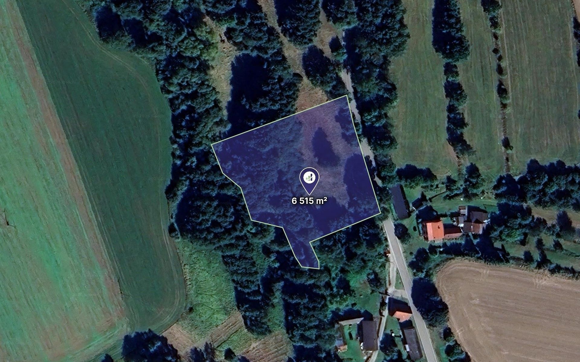 Pozemek, 6 515 m²