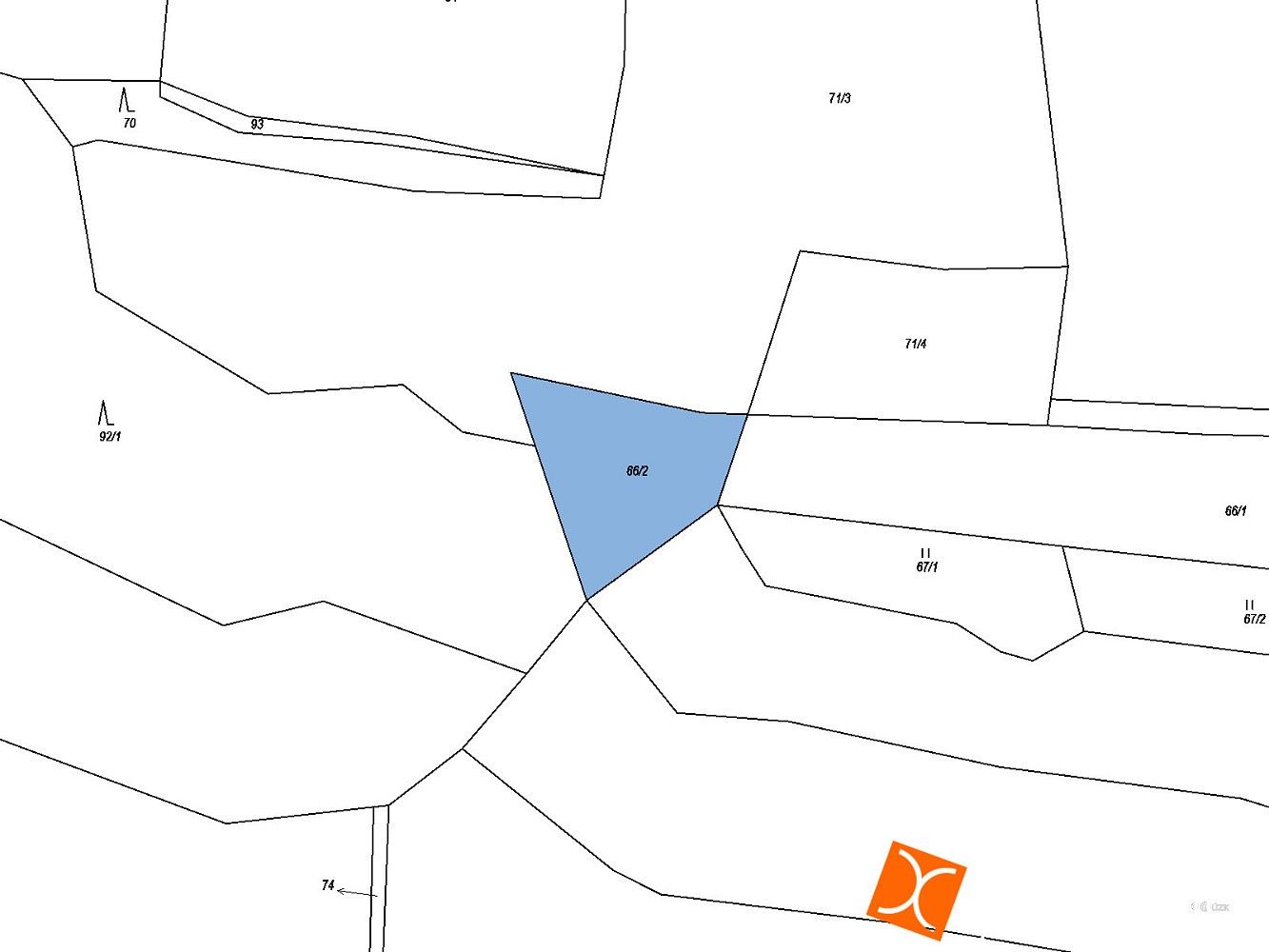 Zemědělský pozemek · Dolní Město, okres Havlíčkův Brod, Kraj Vysočina - 2