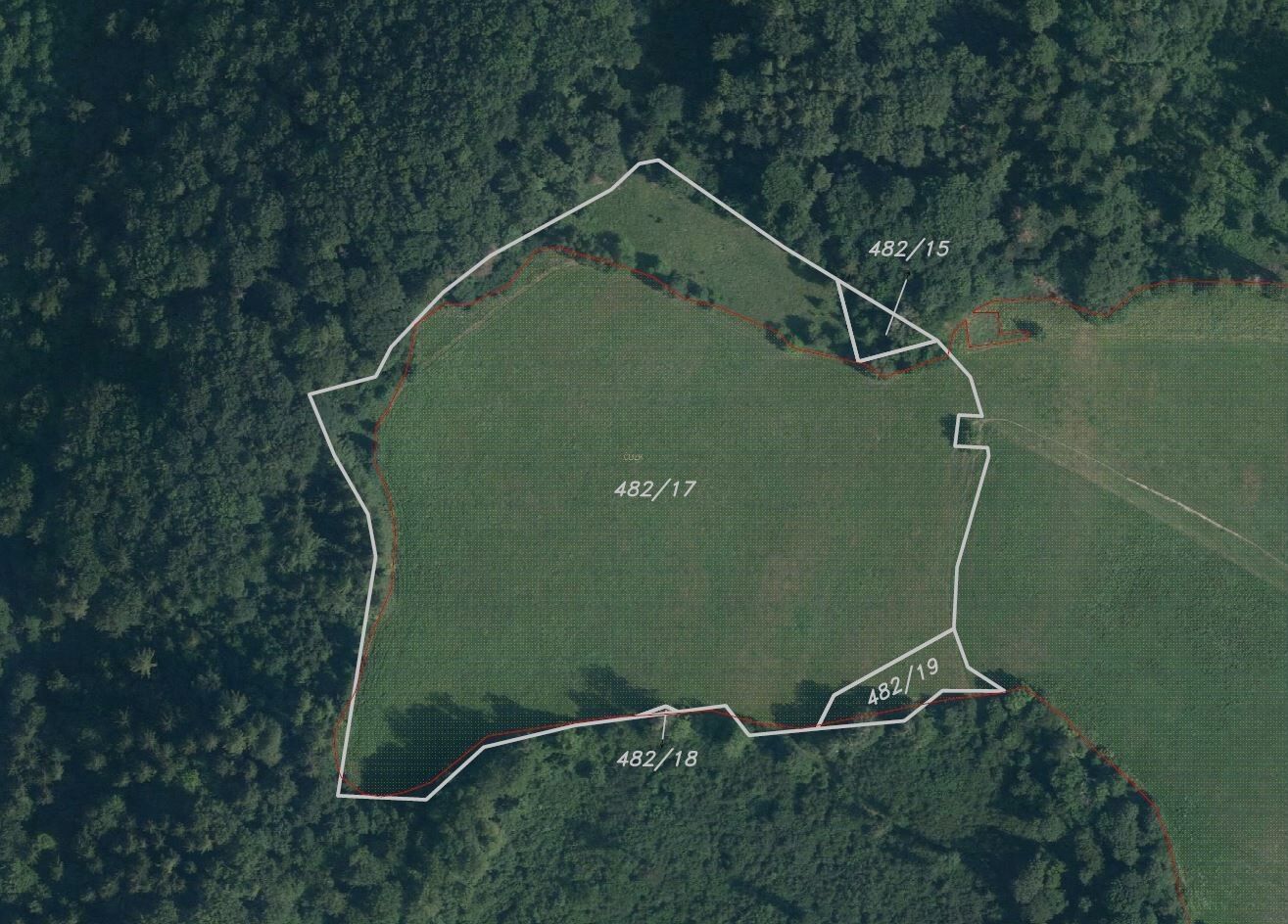 Prodej zemědělský pozemek - Hynčice nad Moravou, Hanušovice, 53 m²