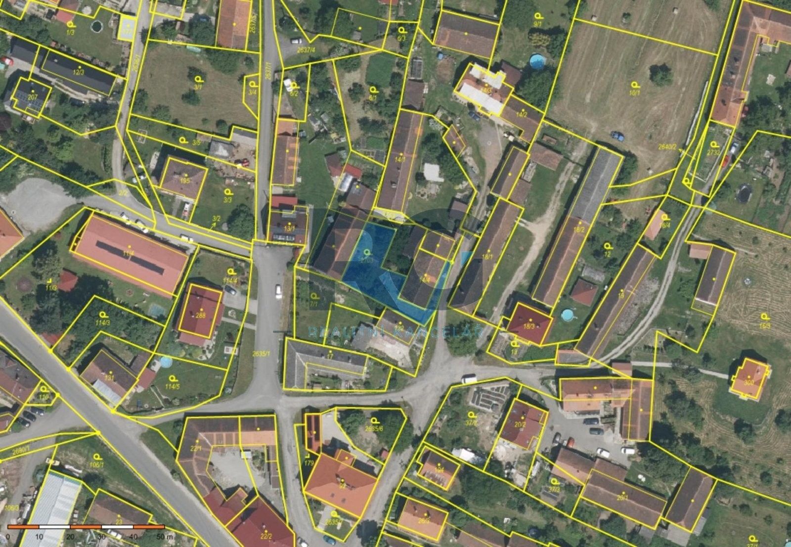 Prodej pozemek pro bydlení - Kluky, 712 m² - 5