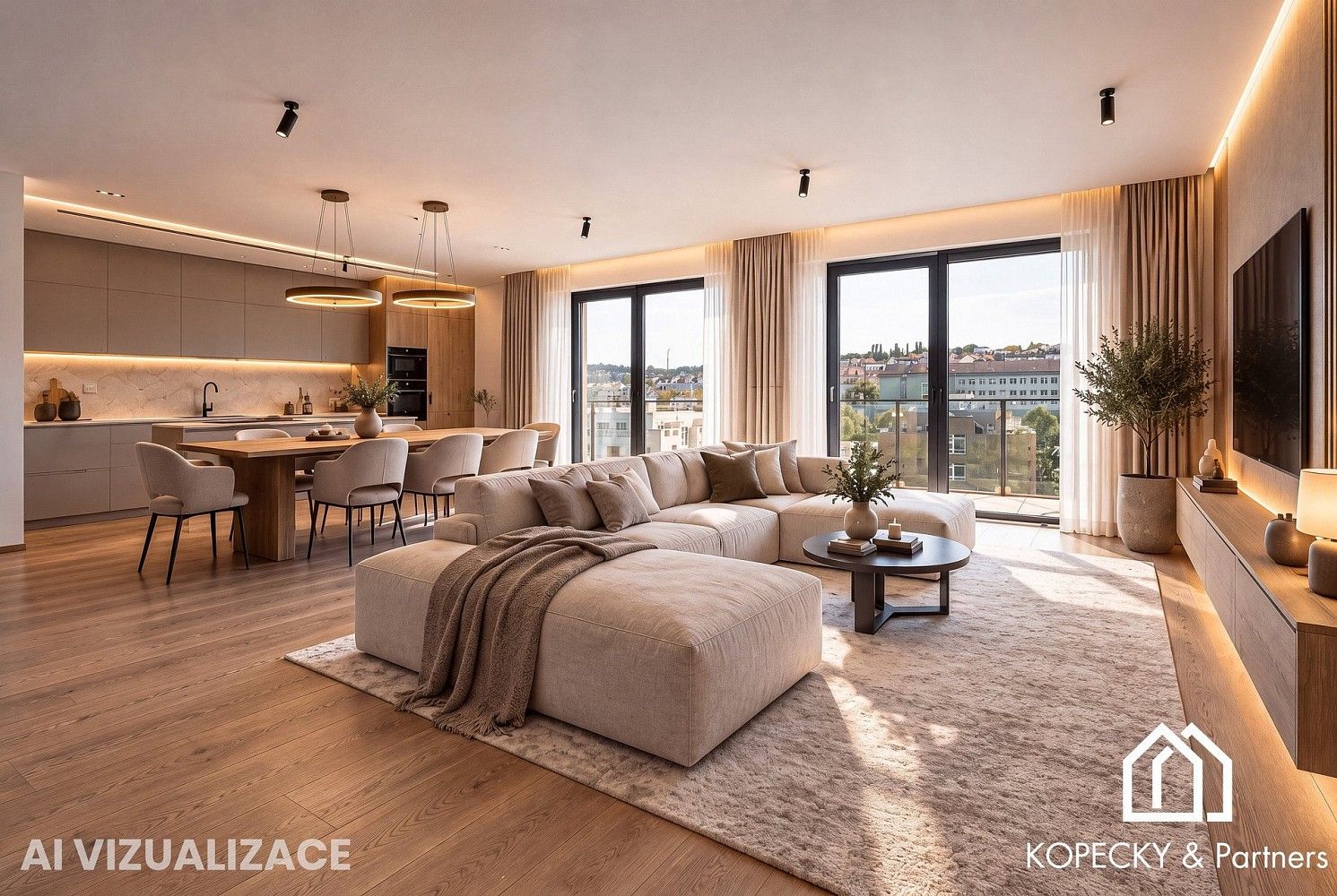 4+kk, Radimova, Praha 6 - Břevnov, 154 m² - 2