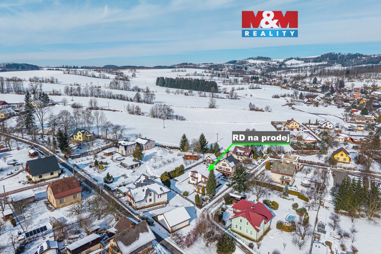 Rodinné domy, Horní Branná, 300 m²