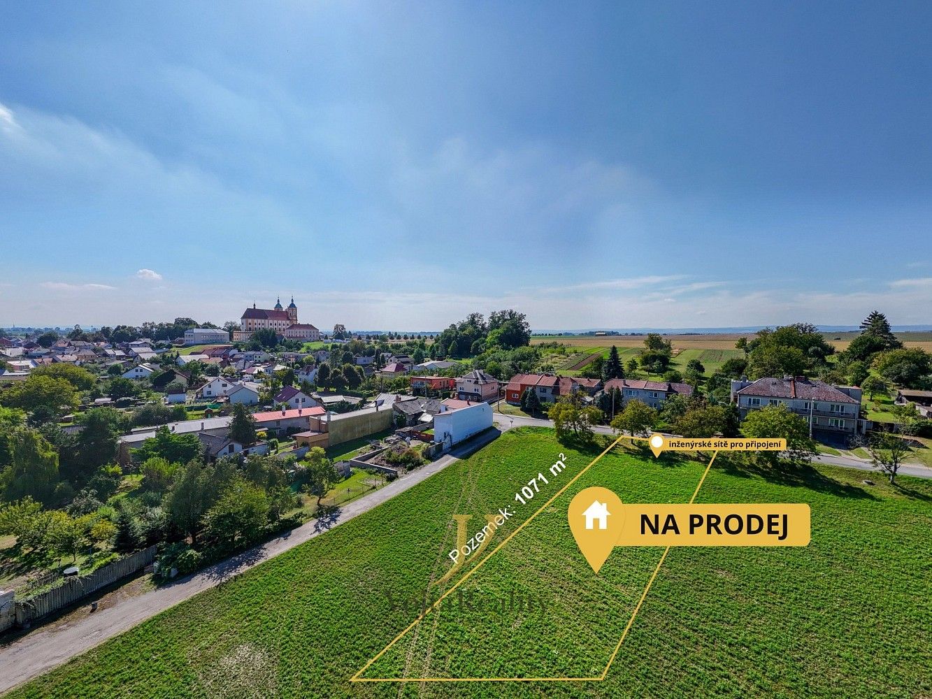 Pozemky pro bydlení, Dub nad Moravou, okres Olomouc, Olomoucký kraj - 1