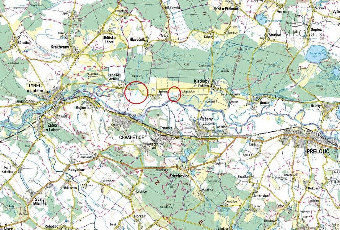 Prodej zemědělský pozemek - Selmice, okres Pardubice - 5
