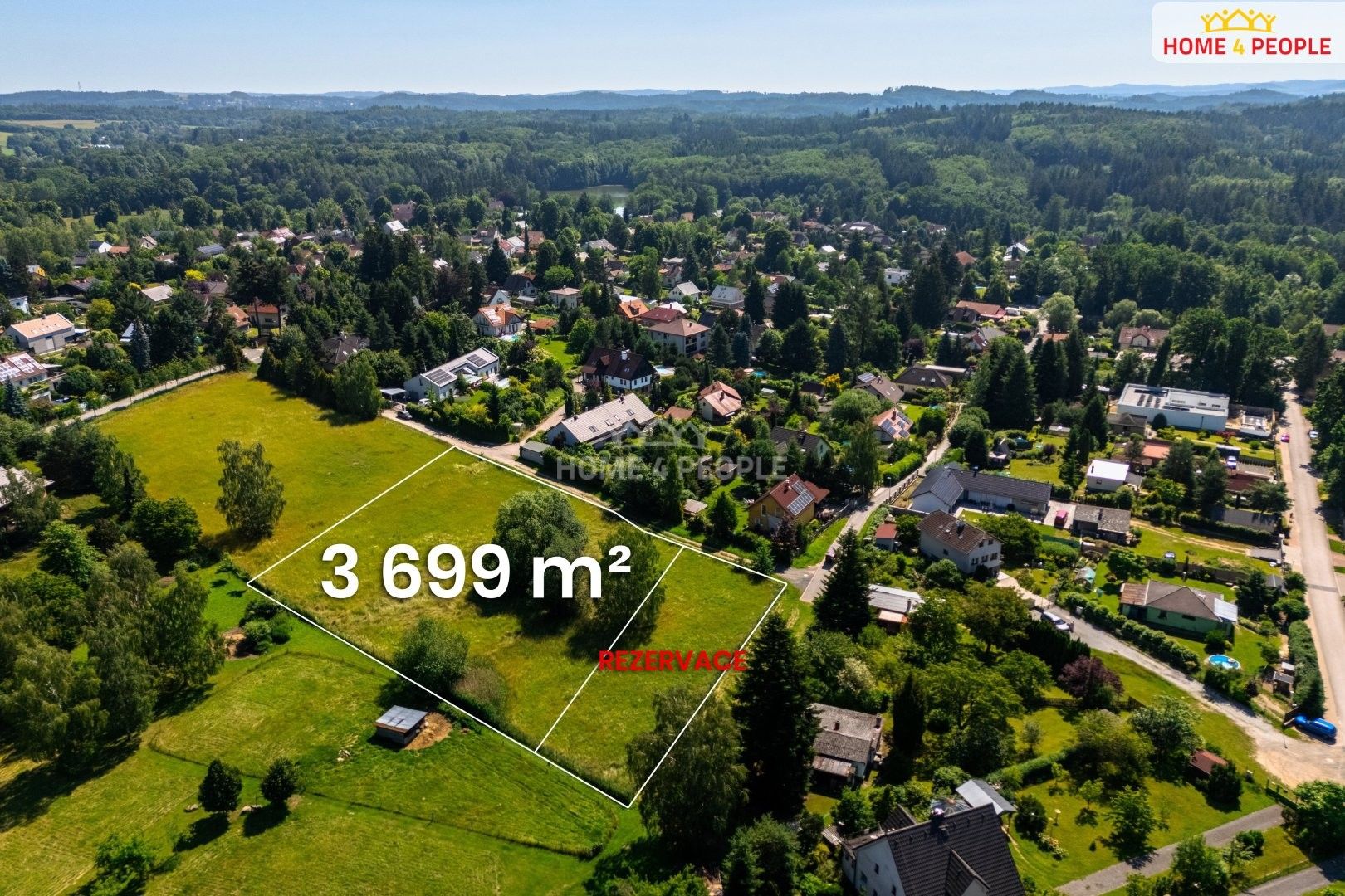 Pozemek pro bydlení · 3 699 m² · Na Vyhlídce, Kamenice - 4