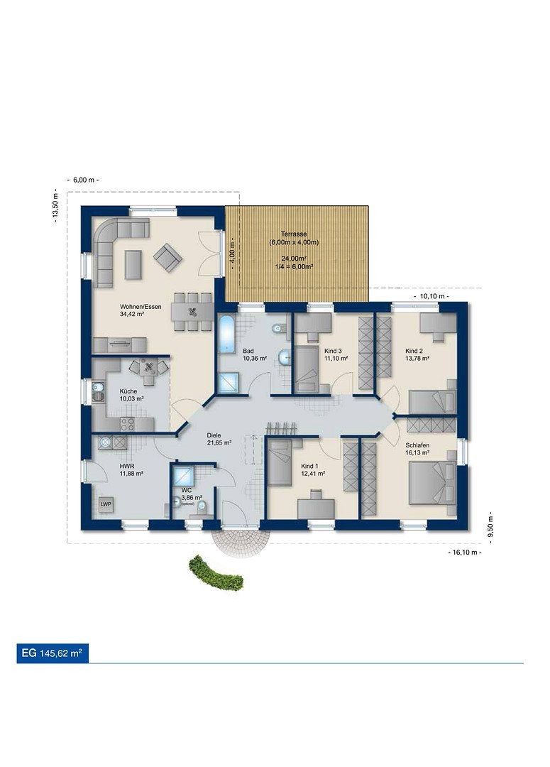 Rodinné domy, Vor dem Moore 8, , Dolní Sasko, 152 m² - 2