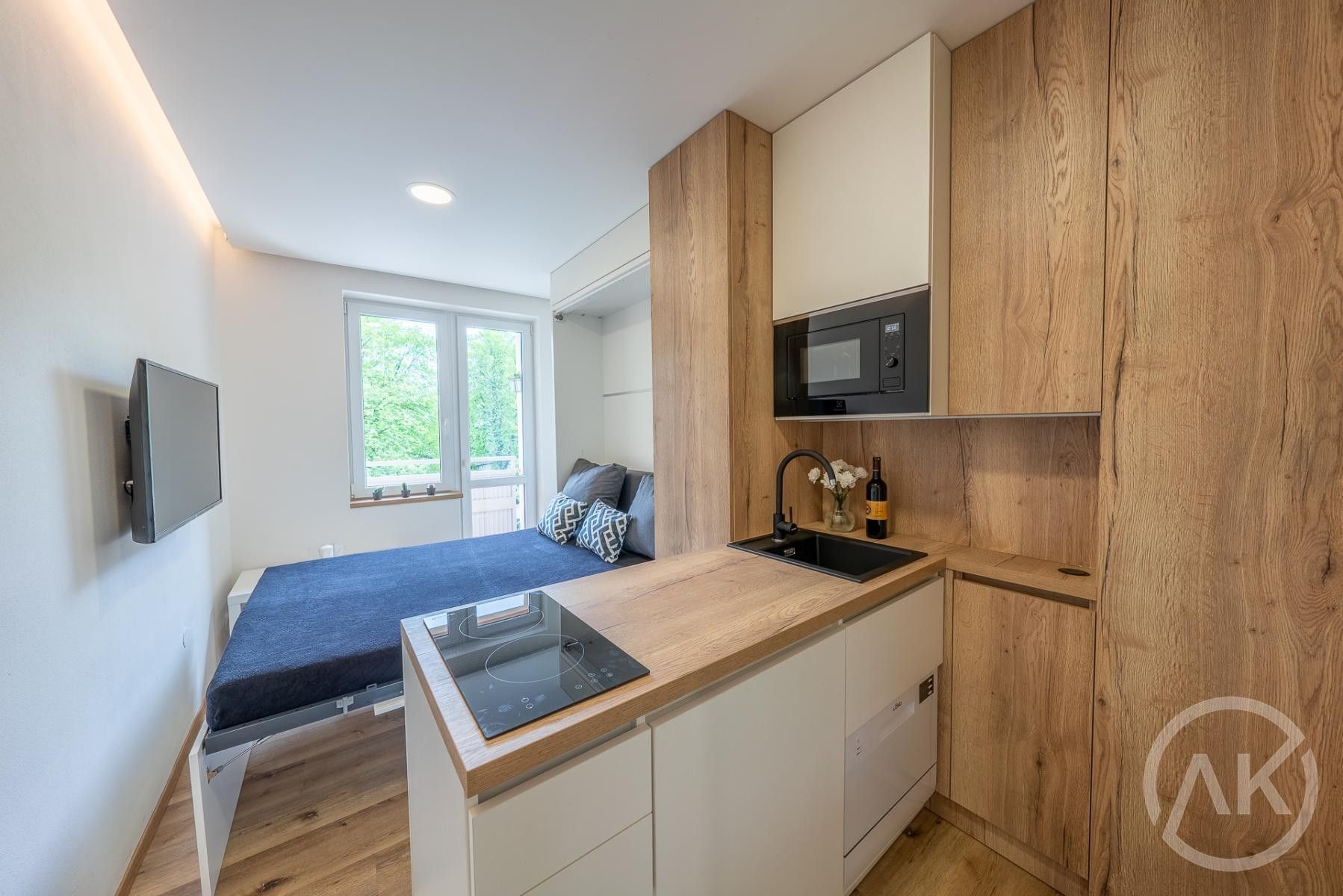 Pronájem byt 1+kk - Haškova, Opava, 17 m²