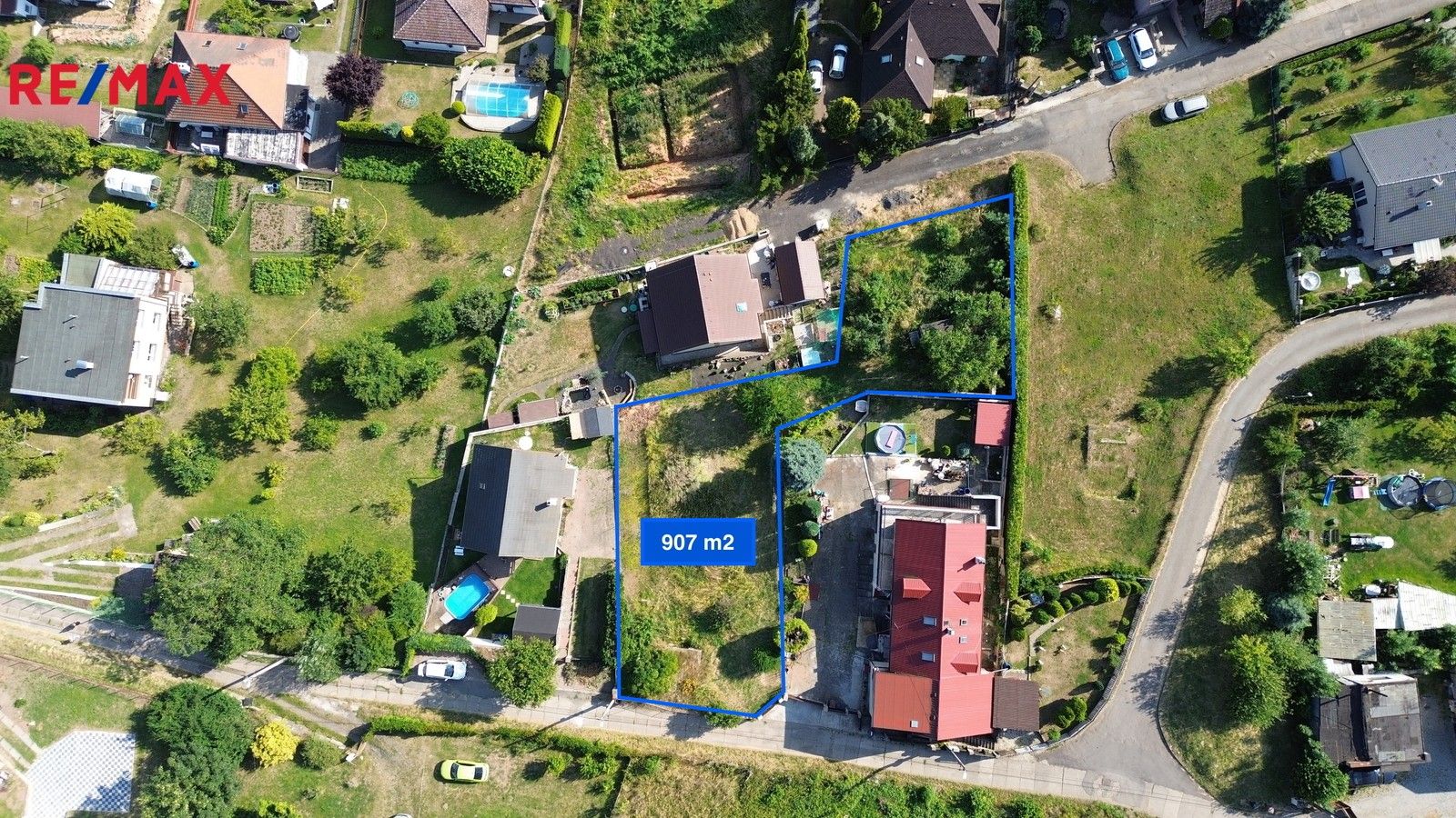 Pozemky pro bydlení, Ústí nad Labem, 907 m²